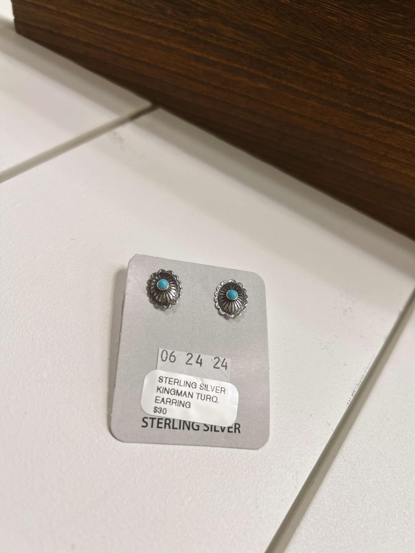 Authentic Amarillo Stud Earrings - 029