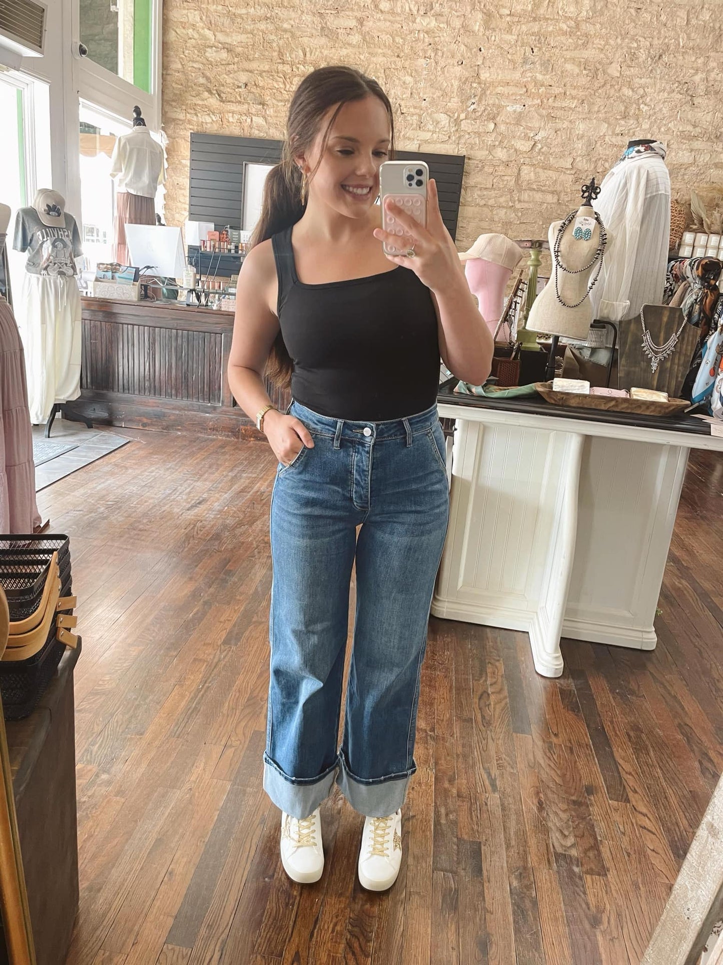 The Ellie Cuffed Jeans