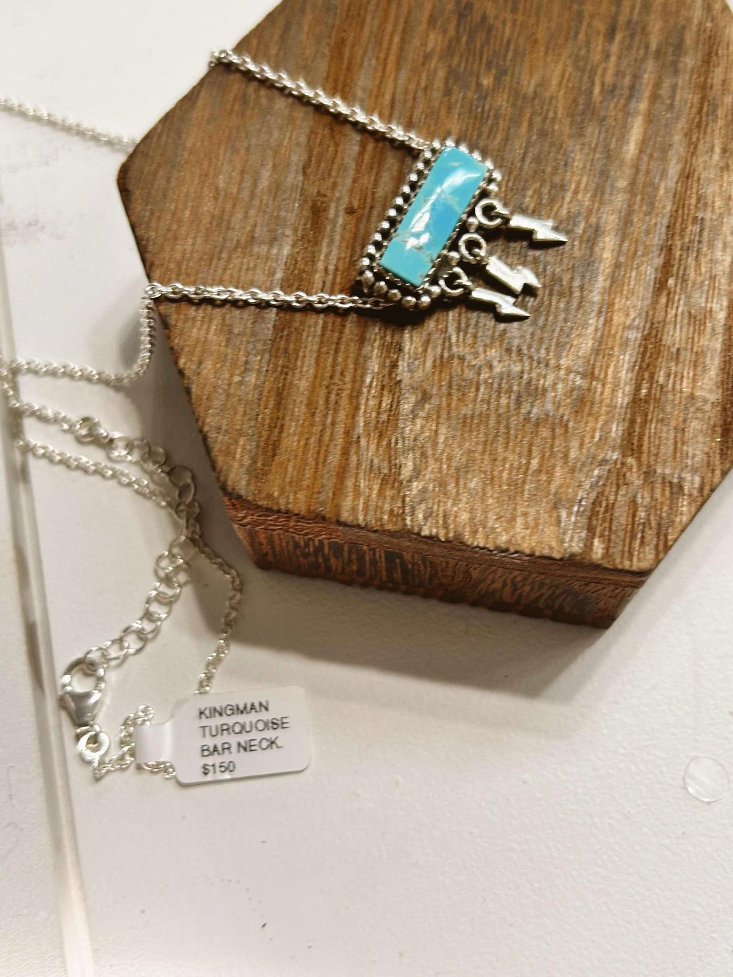 Authentic Bolt Bar Necklace - 030