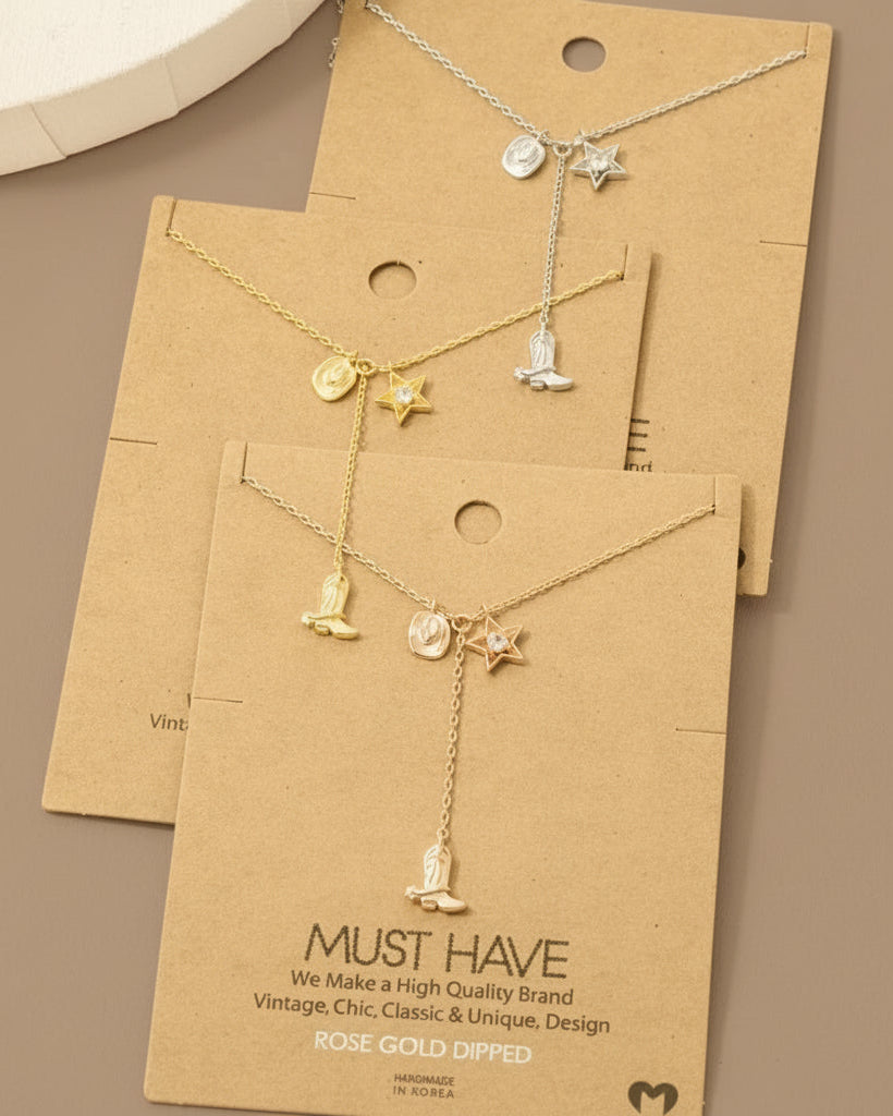 The Gold Dipped Western Ways Necklace