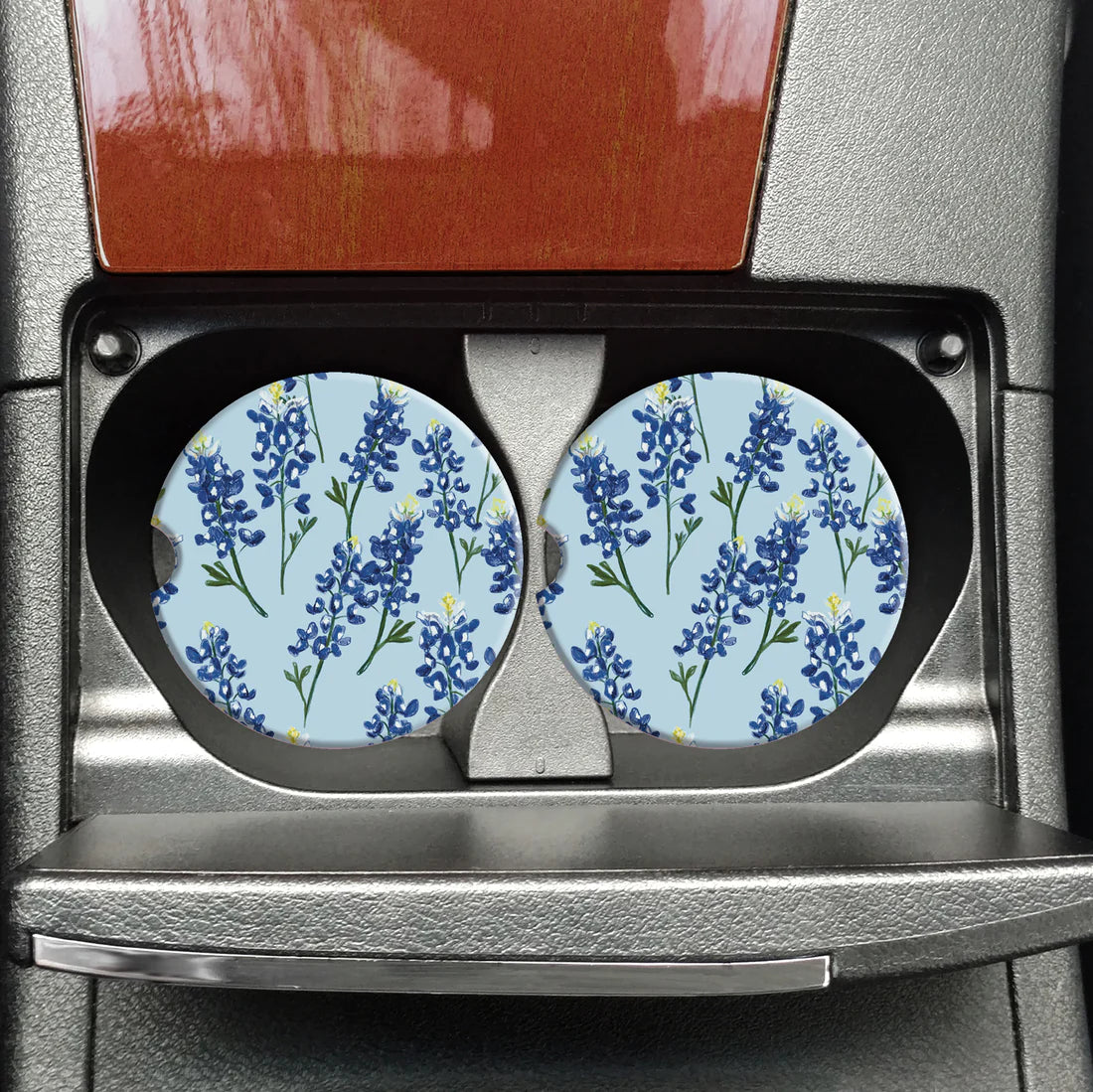 Texas Bluebonnets Car Coasters
