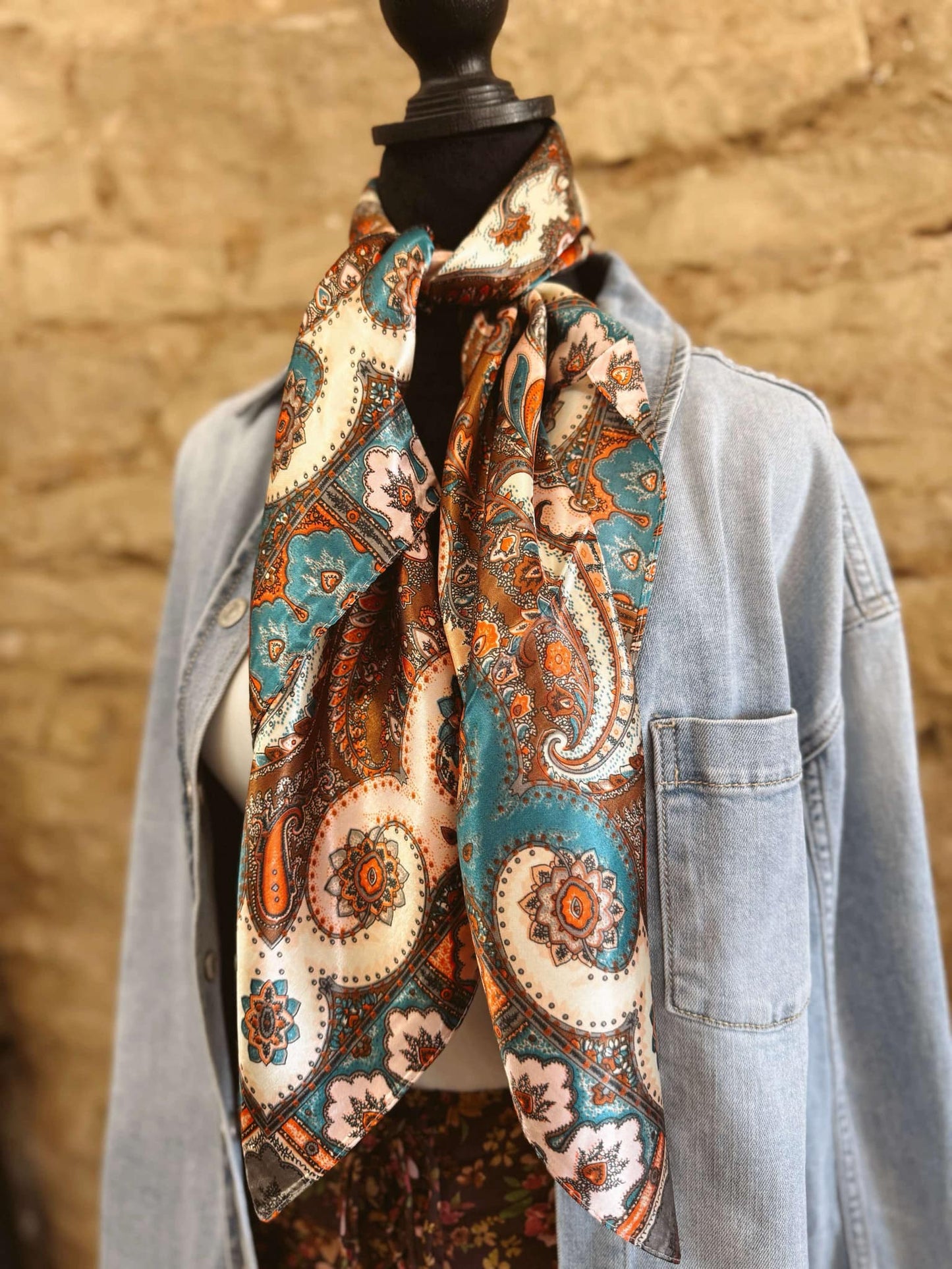 The Desert Sky Paisley Scarf