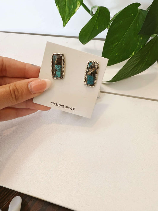 Authentic Sierra Mesa Sterling Silver Earrings #309