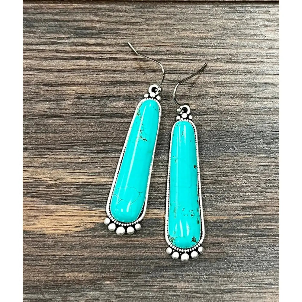 Outlaw Turquoise Earrings