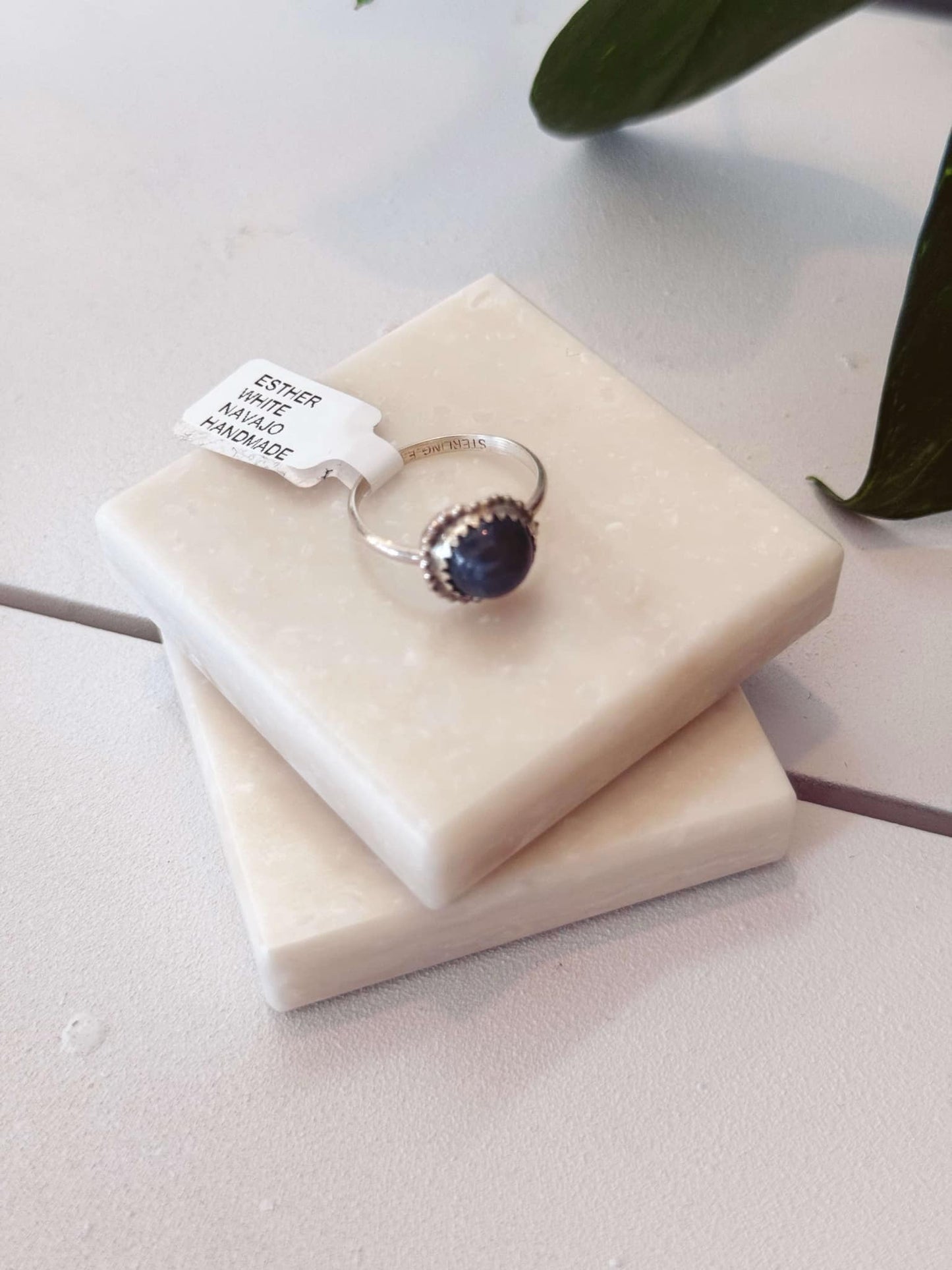 Authentic Twilight Mesa Navajo Ring #324