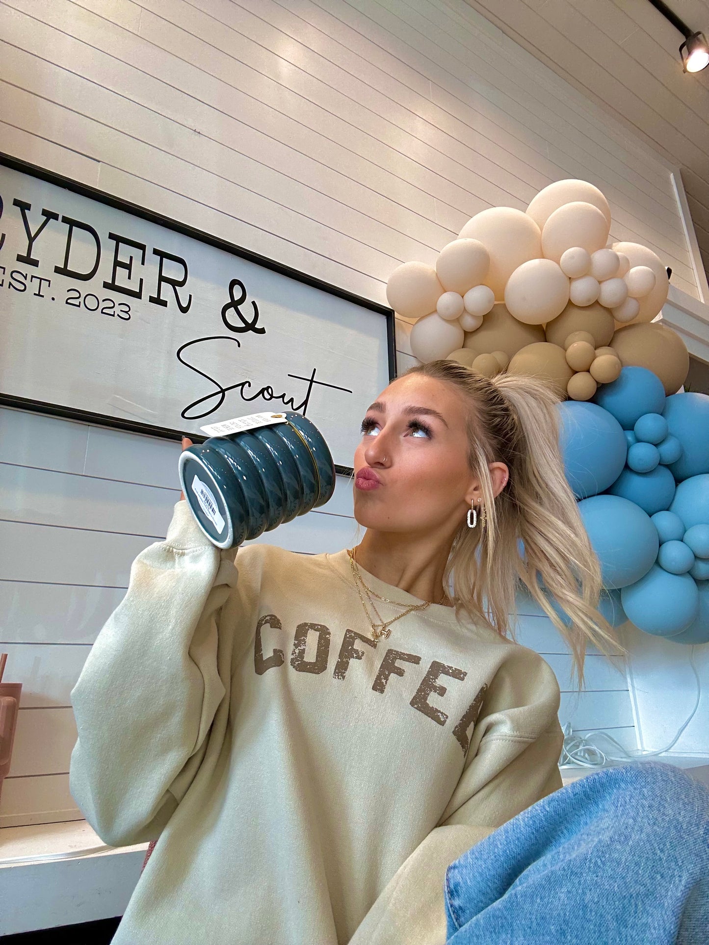 Coffee Crewneck Sweatshirt