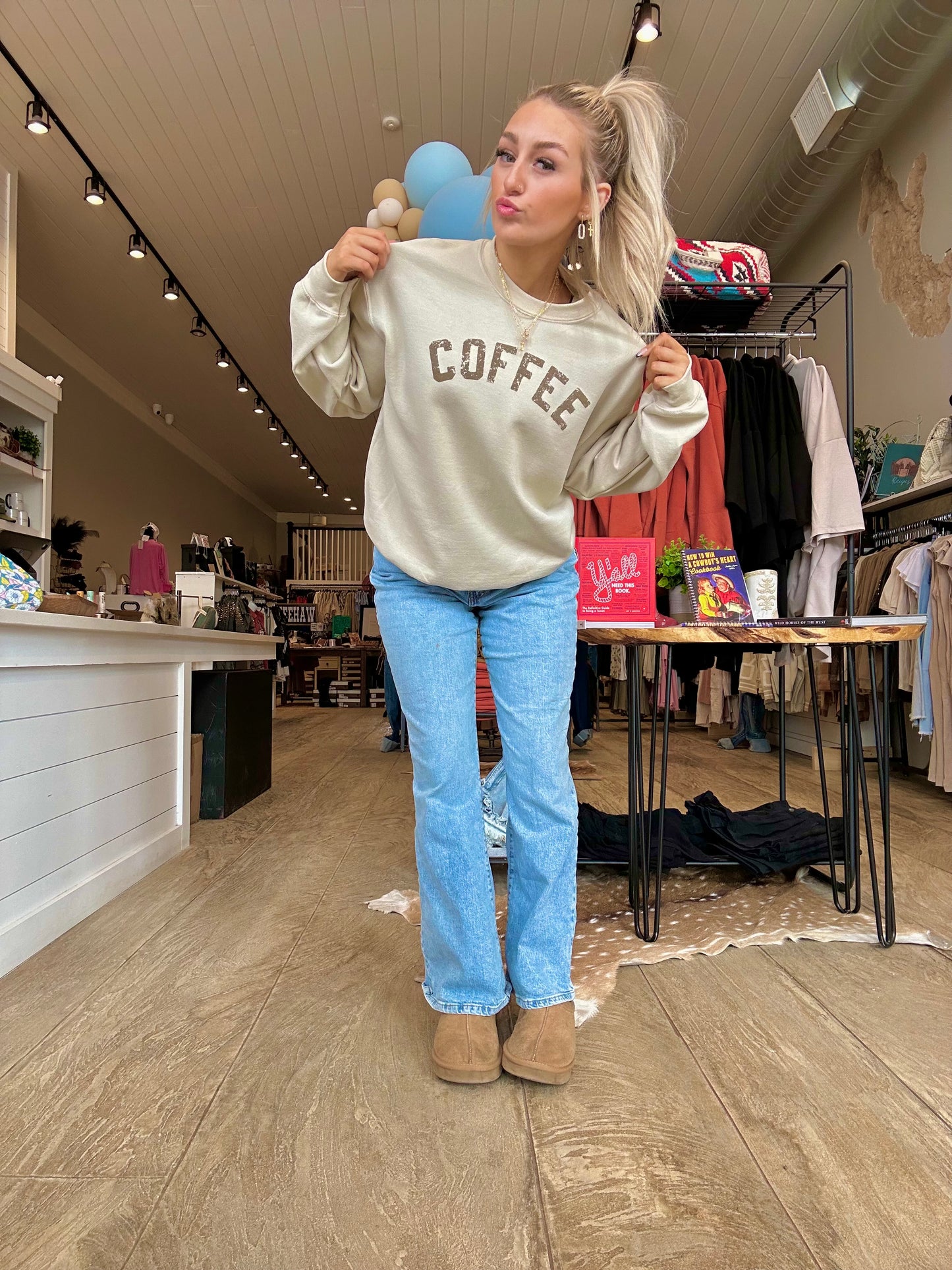 Coffee Crewneck Sweatshirt
