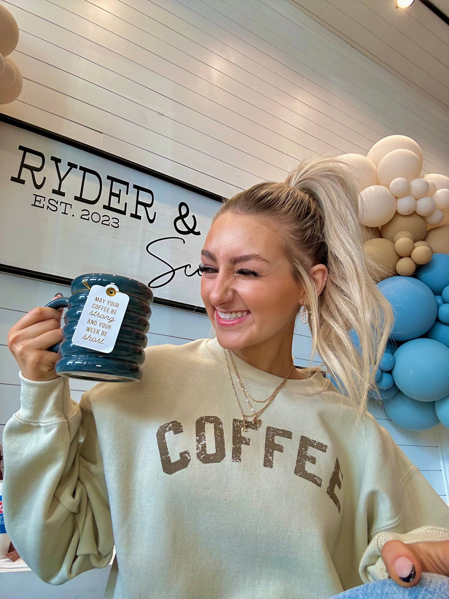 Coffee Crewneck Sweatshirt