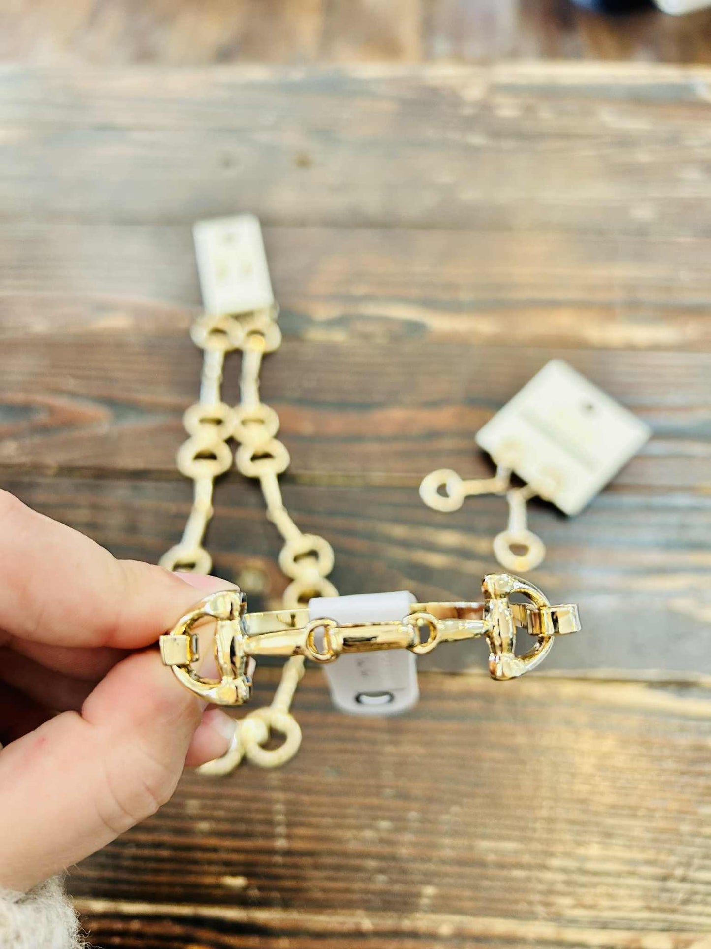 Golden Gallop Cuff Bracelet