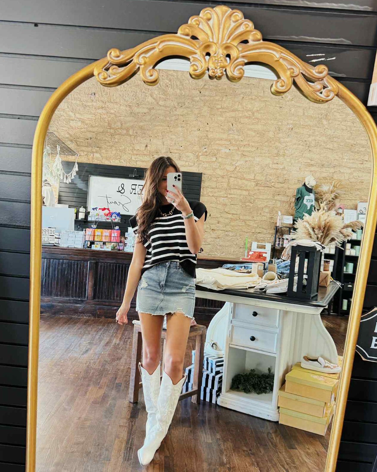 The Taylor Stripe Sweater