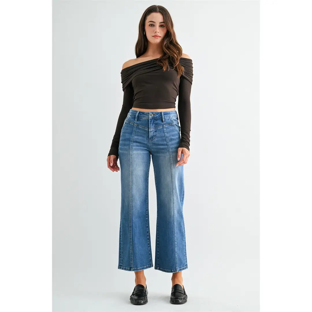 Hold Me Close Cropped Jeans