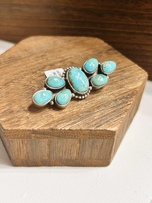 Authentic Turquoise Accessory Broach