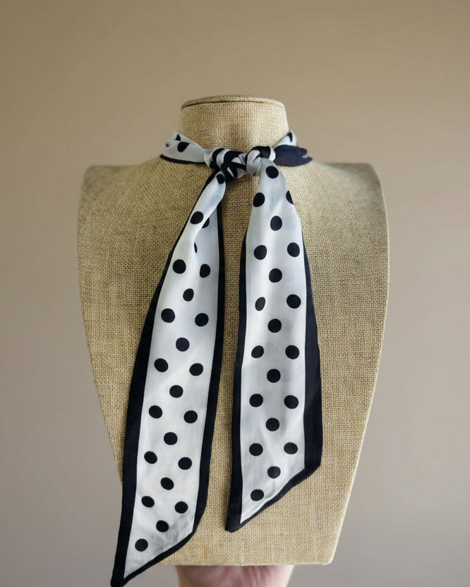 Paris Polka Dot Scarf
