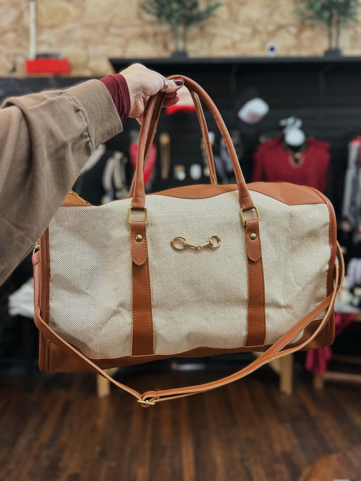 Snaffle Bit Equestrian Duffel Bag