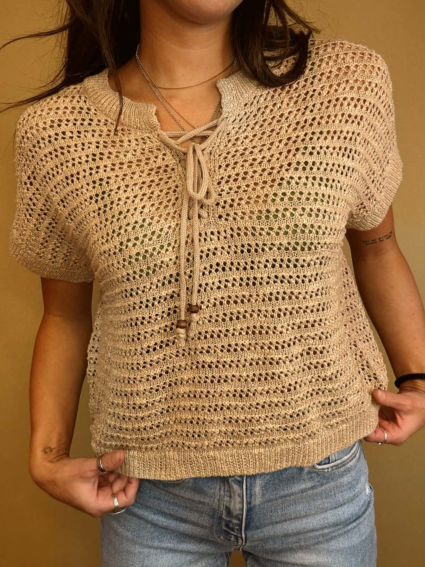 The Summer Breeze Crochet Pullover