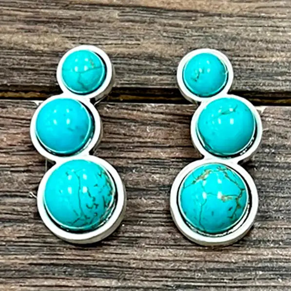 Starlight Turquoise Earrings