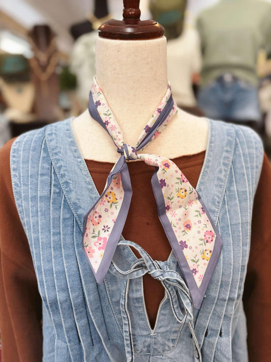 Violet Bloom Bandana