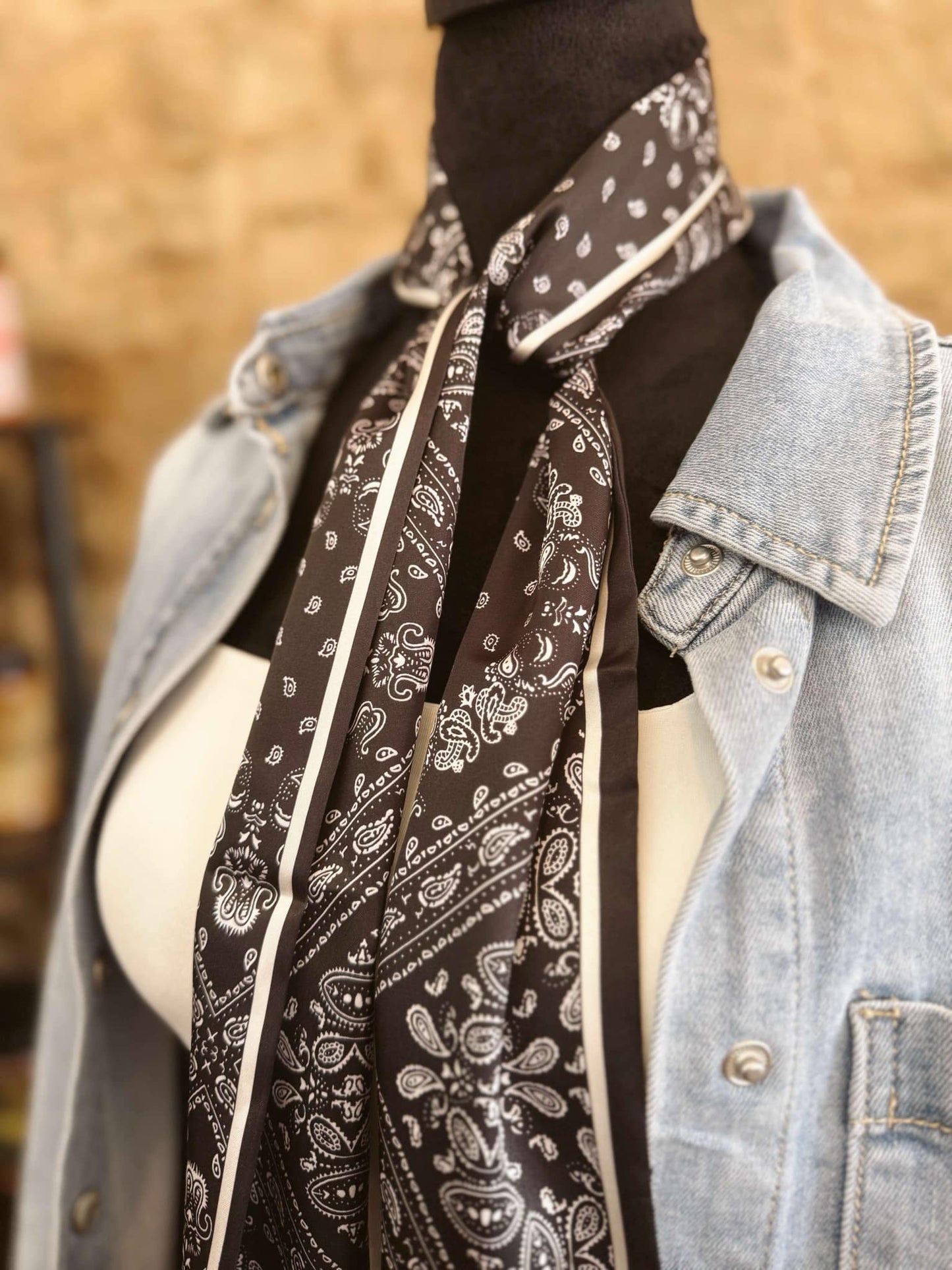 The Twilly Paisley Scarf