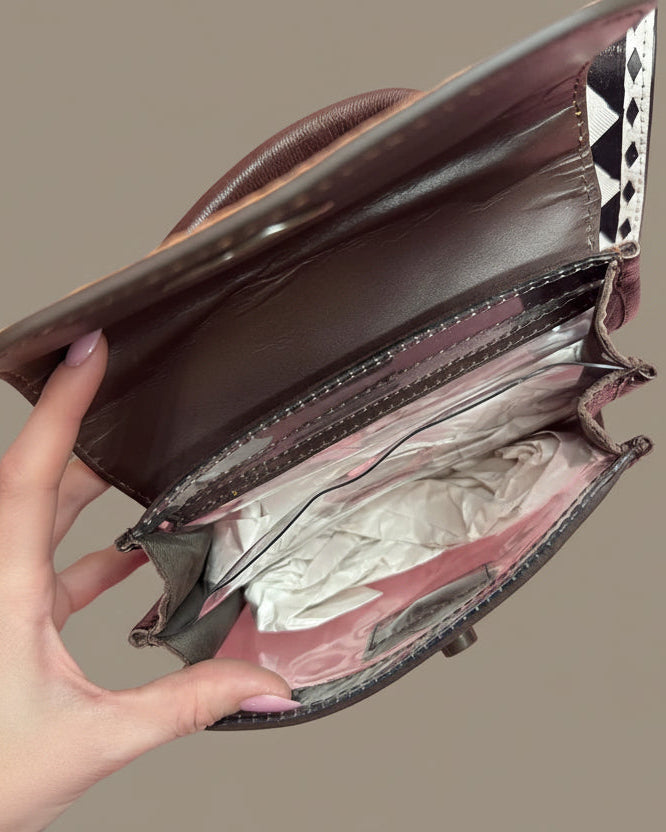 The Clear Creek Check Stadium Bag