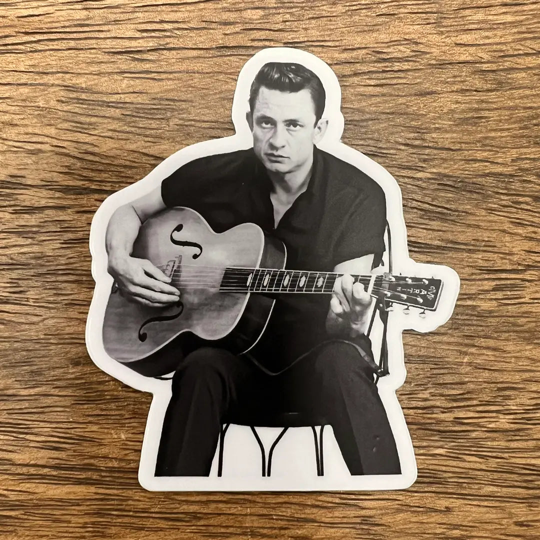 The Man In Black Sticker