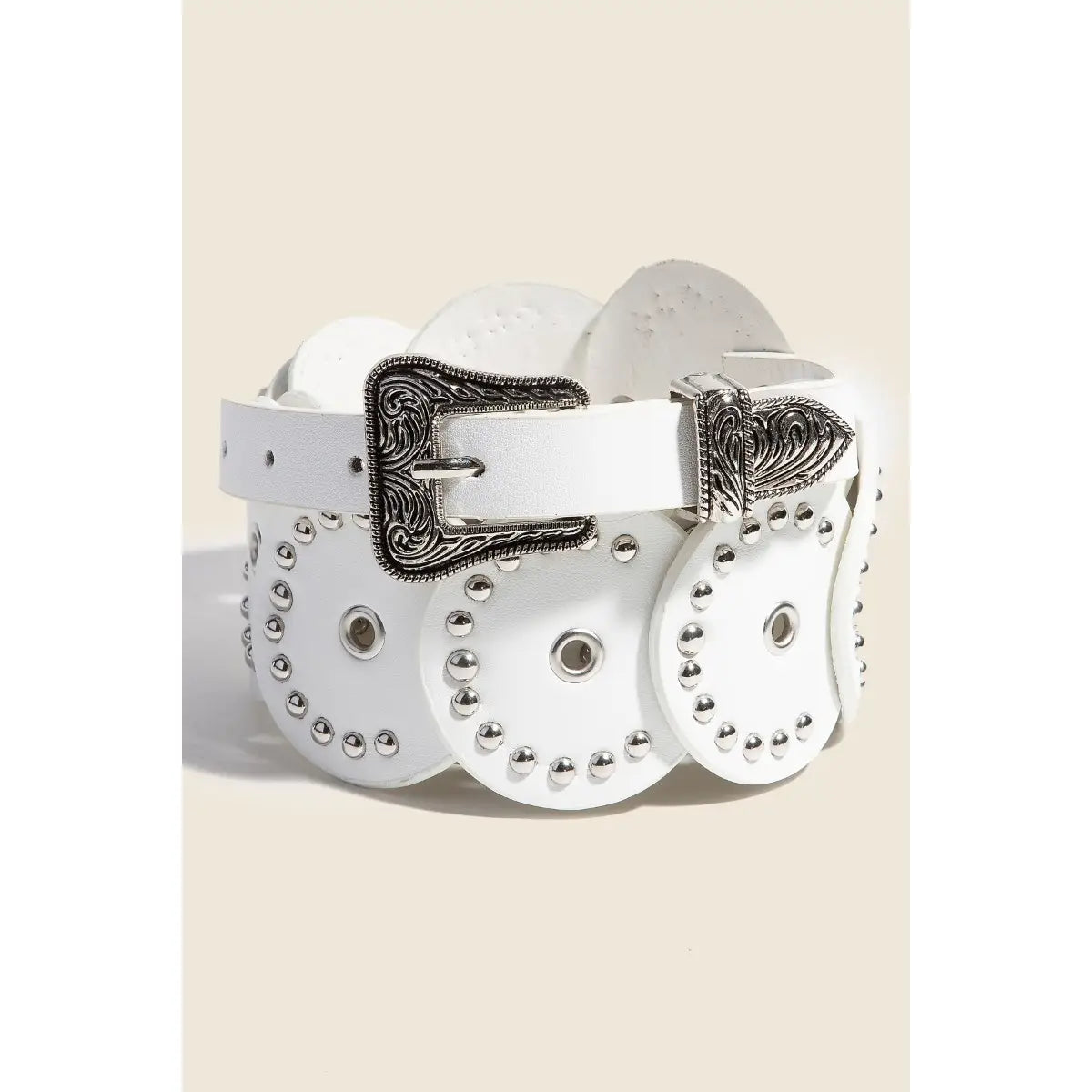 The Pheonix Studded Disc Belt