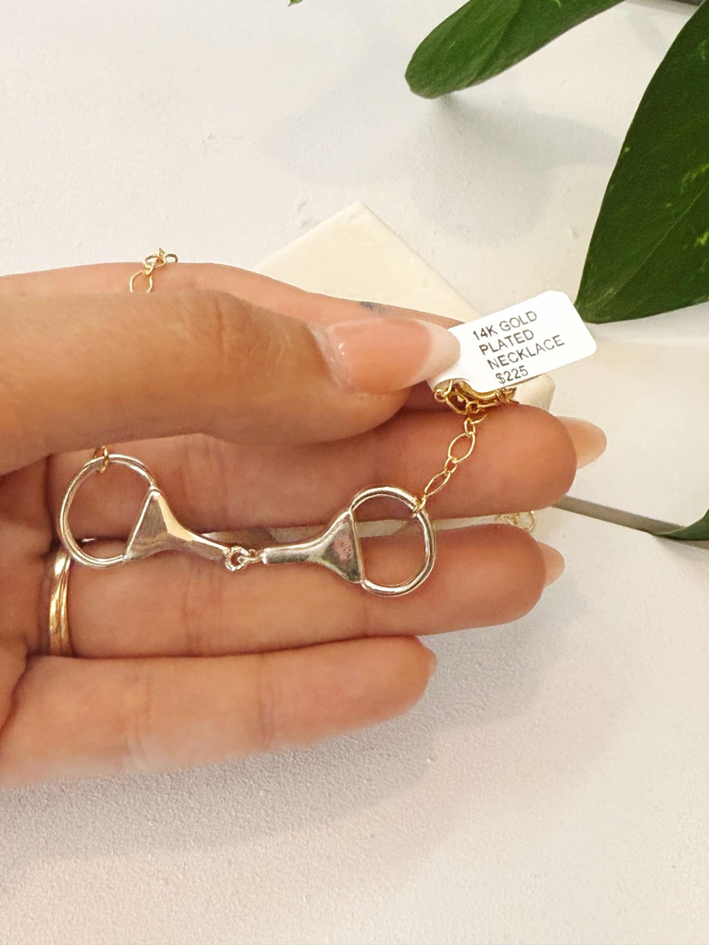 Authentic Equestrian Luxe Snaffle Necklace #317
