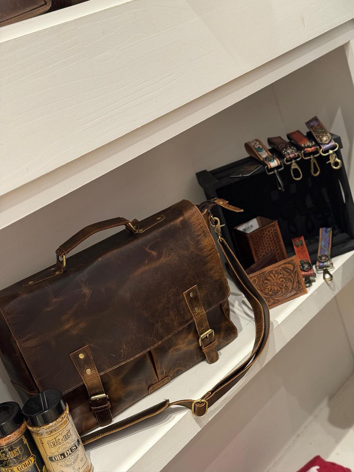 The Vinnie Leather Bag