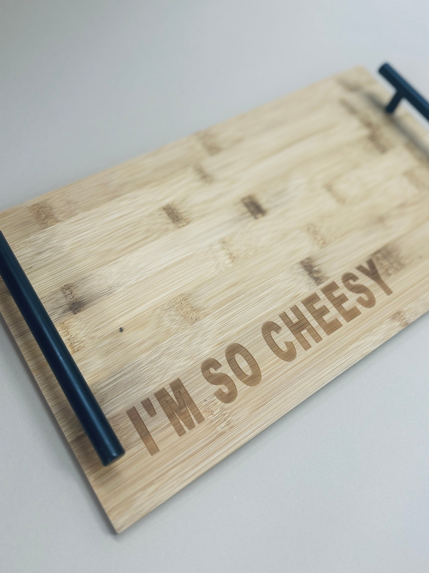 I'm So Cheesy Cheese Board