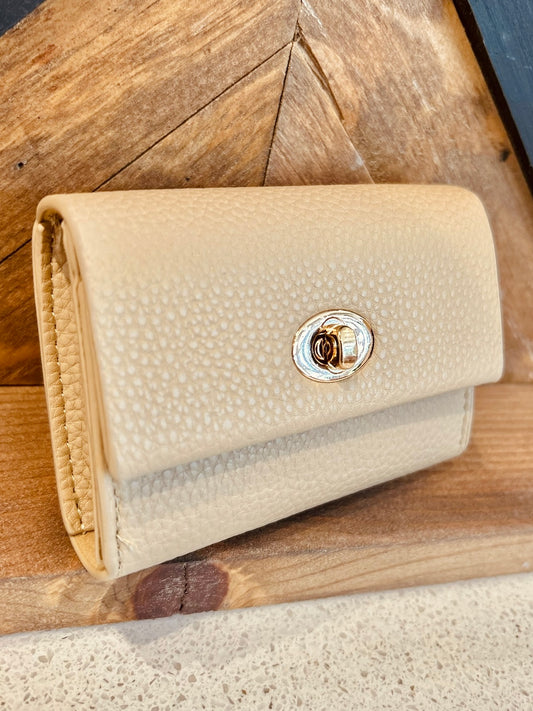 The Lana Taupe Wallet