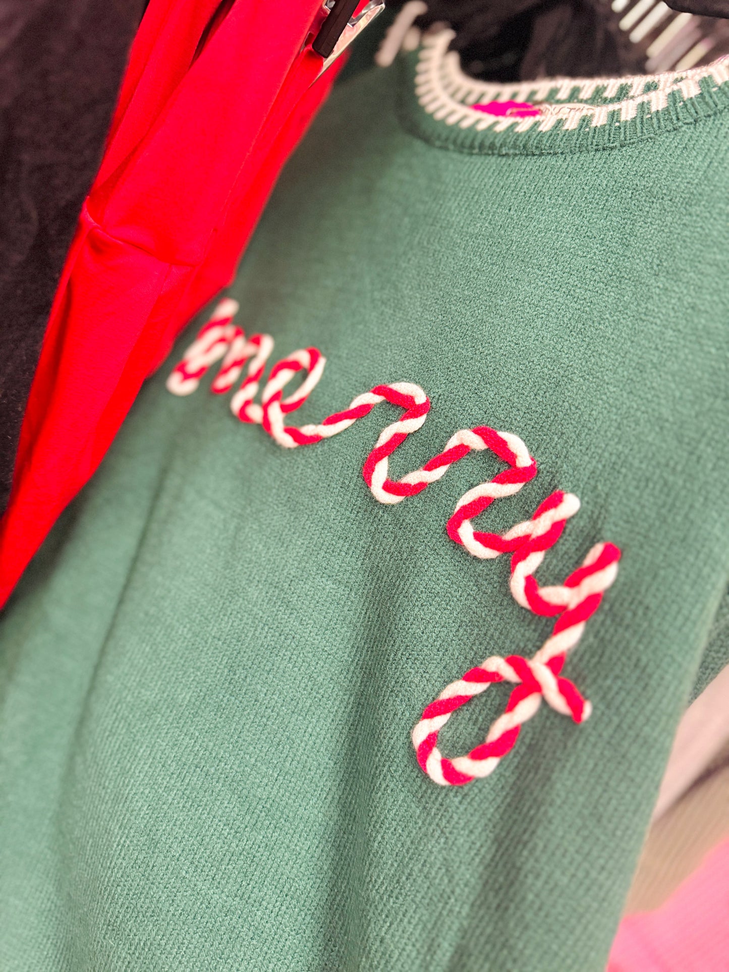 The Merry Embroidered Sweater