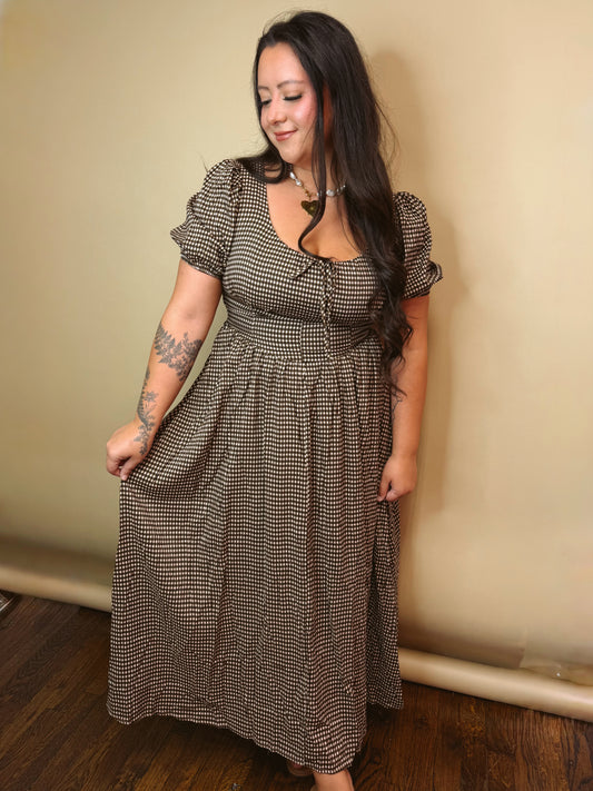 The Laney Gingham Dress