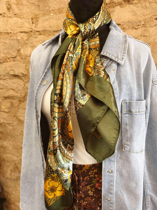 The Lemon Meadown Bloom Scarf