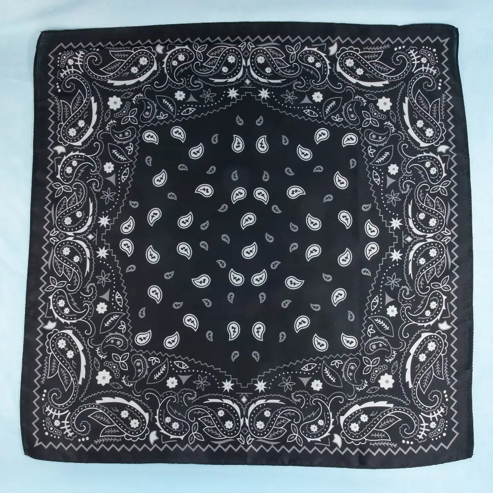 Retro Charm Paisley Scarf