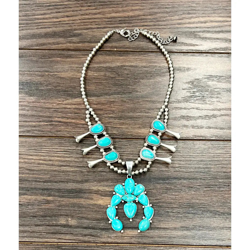 High Desert Blossom Squash Necklace