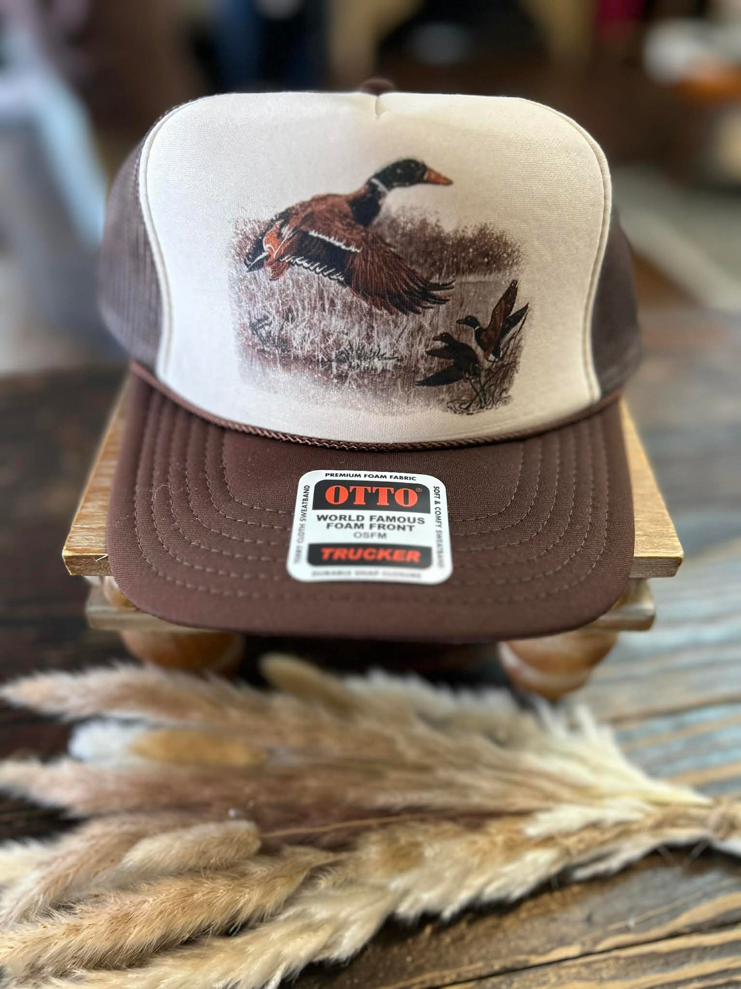 Retro Duck Trucker Hat