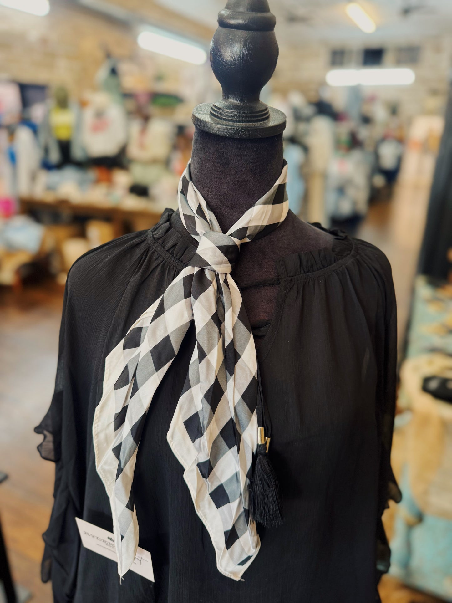The Jen Checkered Scarf