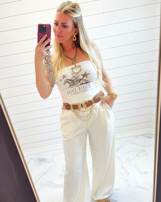 Wild Heart Rodeo Tube Top