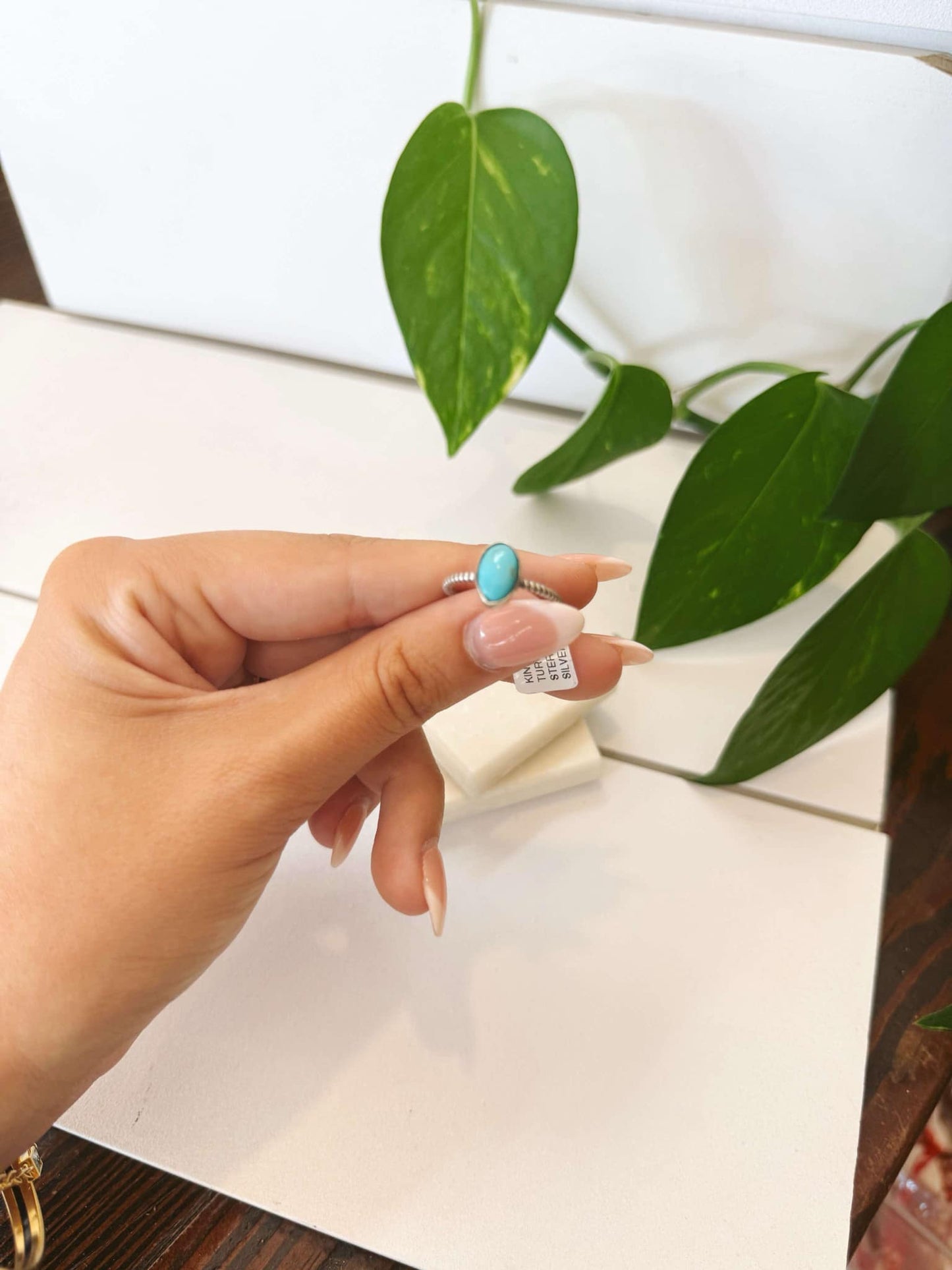 Authentic Skyline Dusk Turquoise Ring #325