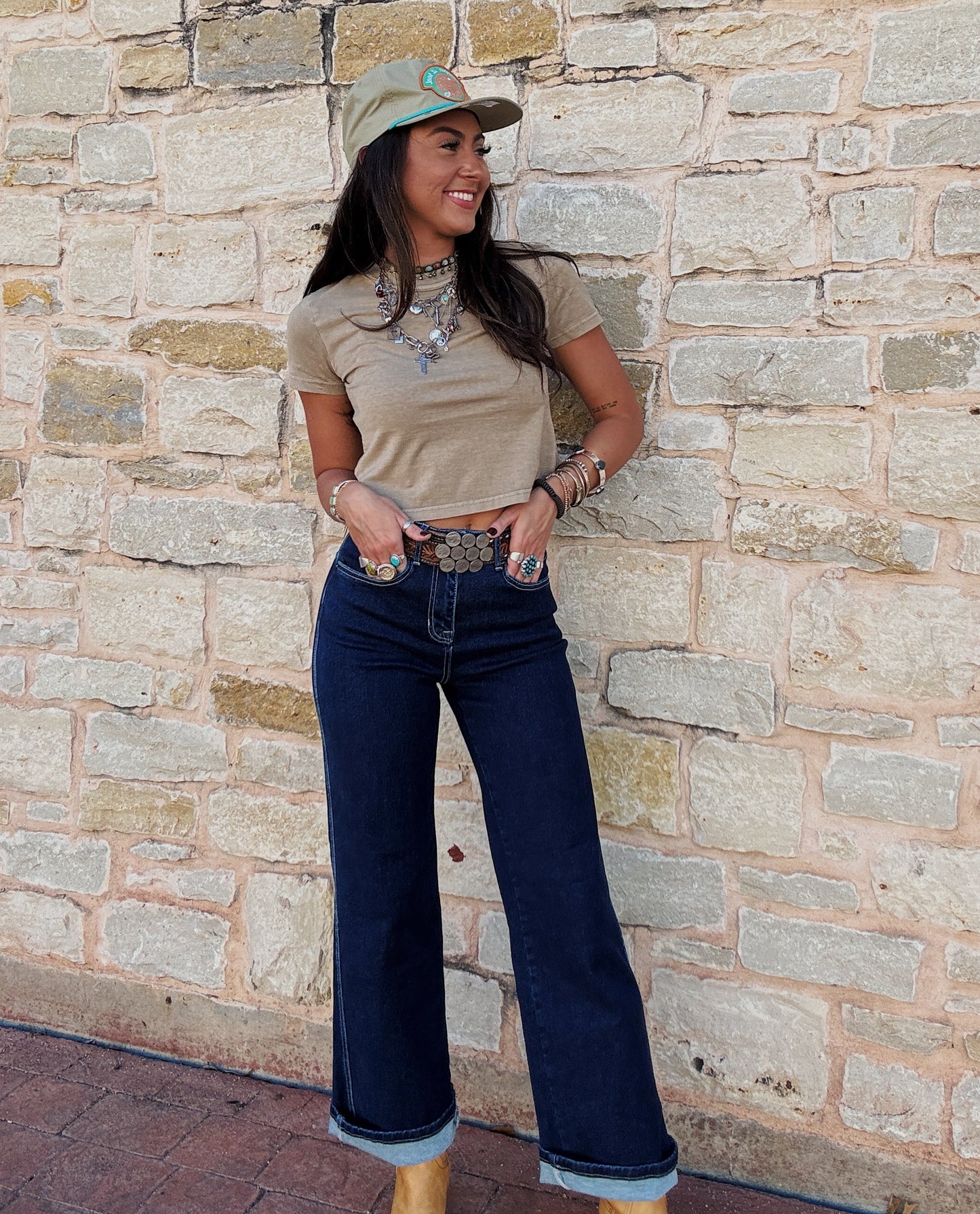The Hadley Wide Leg Jeans