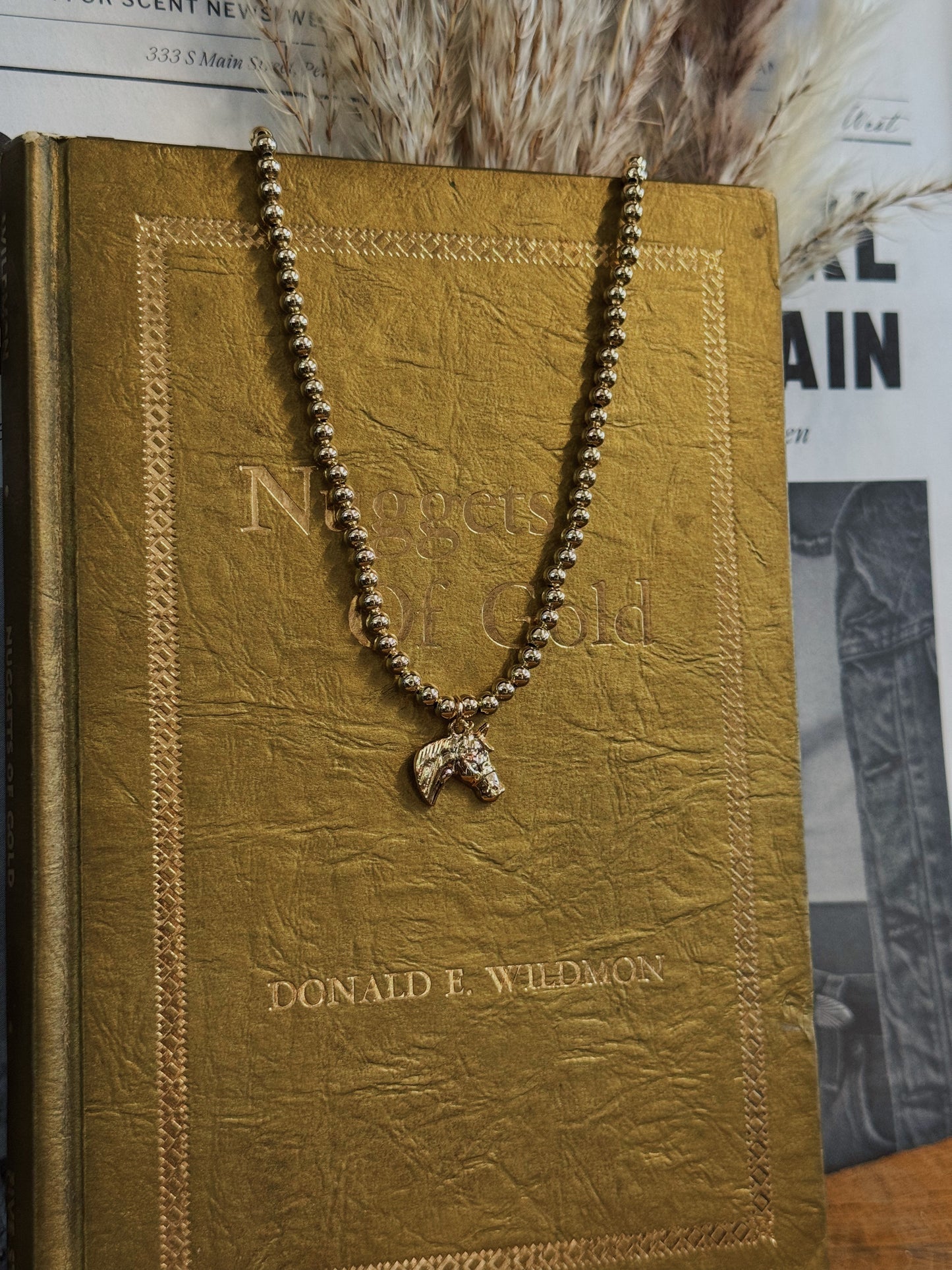 The Stella Horse Necklace