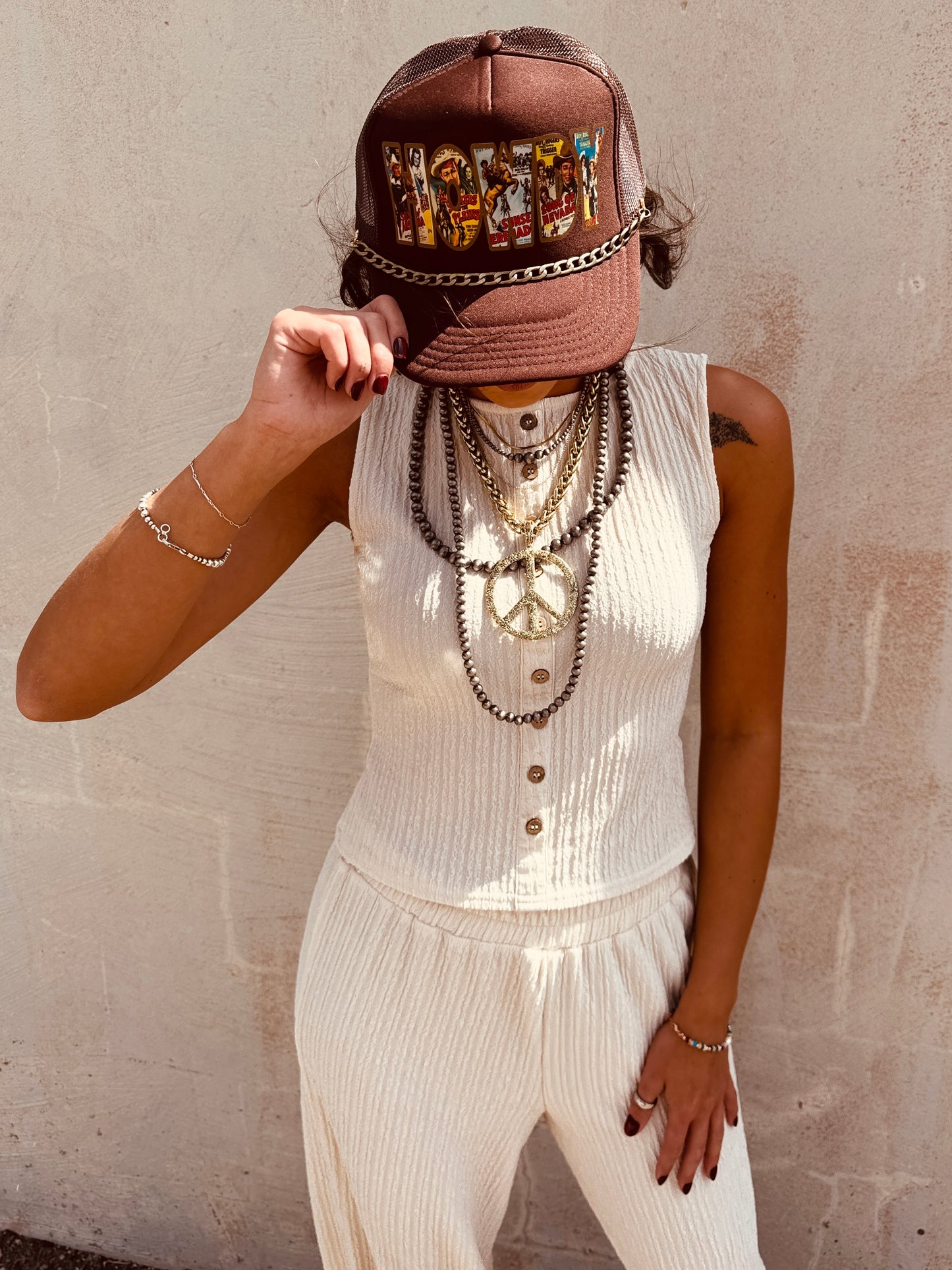 Buttoned Up Babe Knit Tank