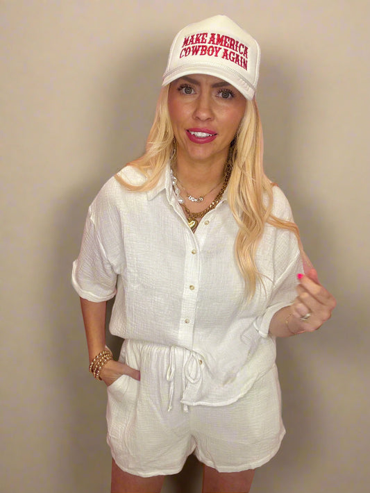 Beach Dayz White Set