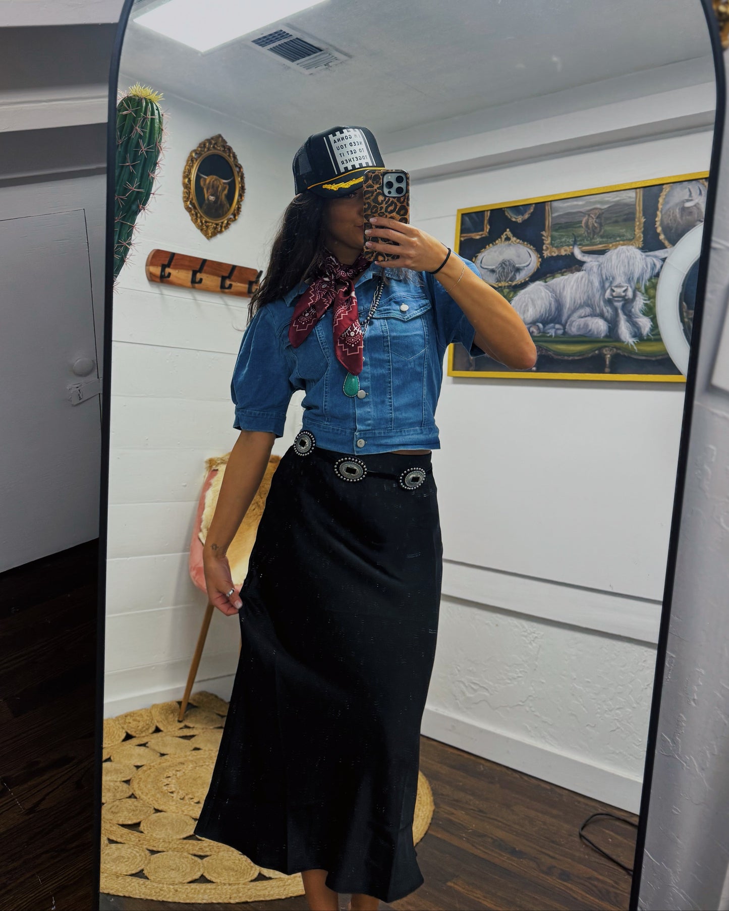 Cool Girl Classic Denim Top