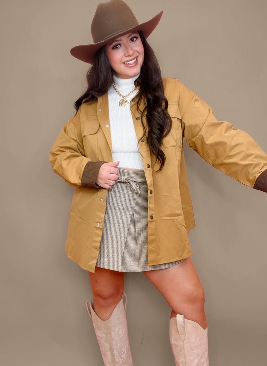 The Prairie Cozy Shacket