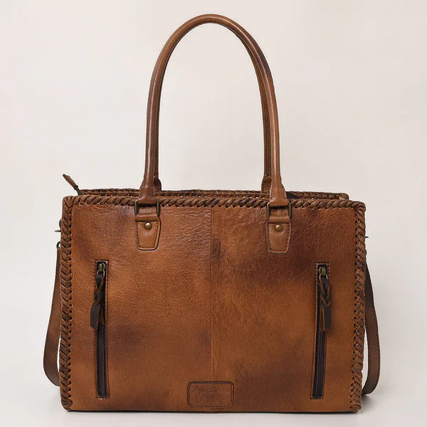 The Sheron Hand Tooled Leather Purse