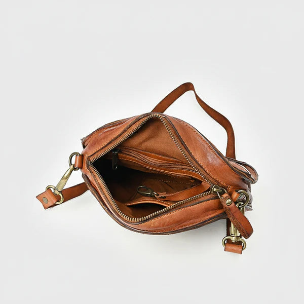 The Pioneer Canteen Leather Bag