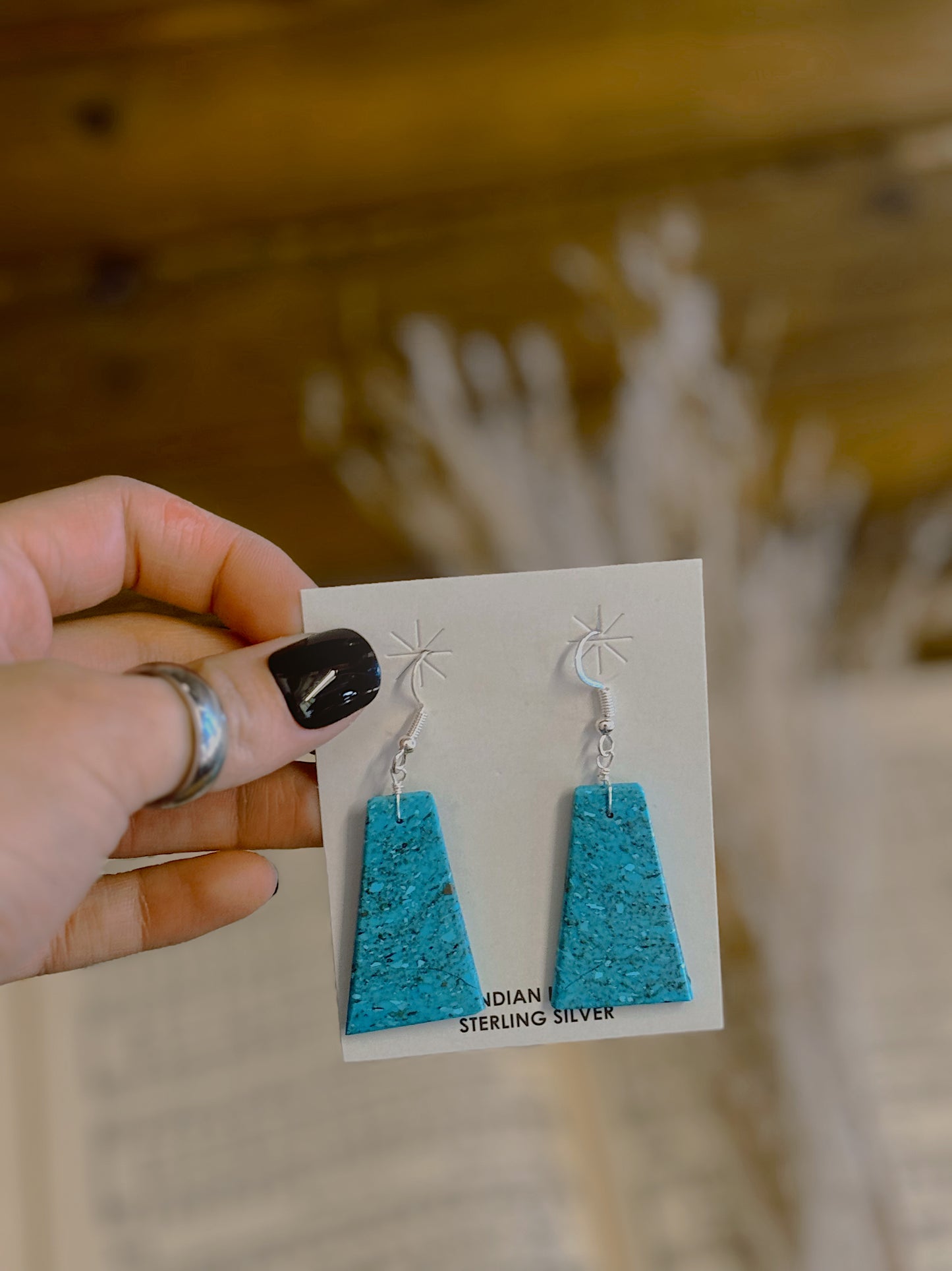 The Big Sky Turquoise Earrings