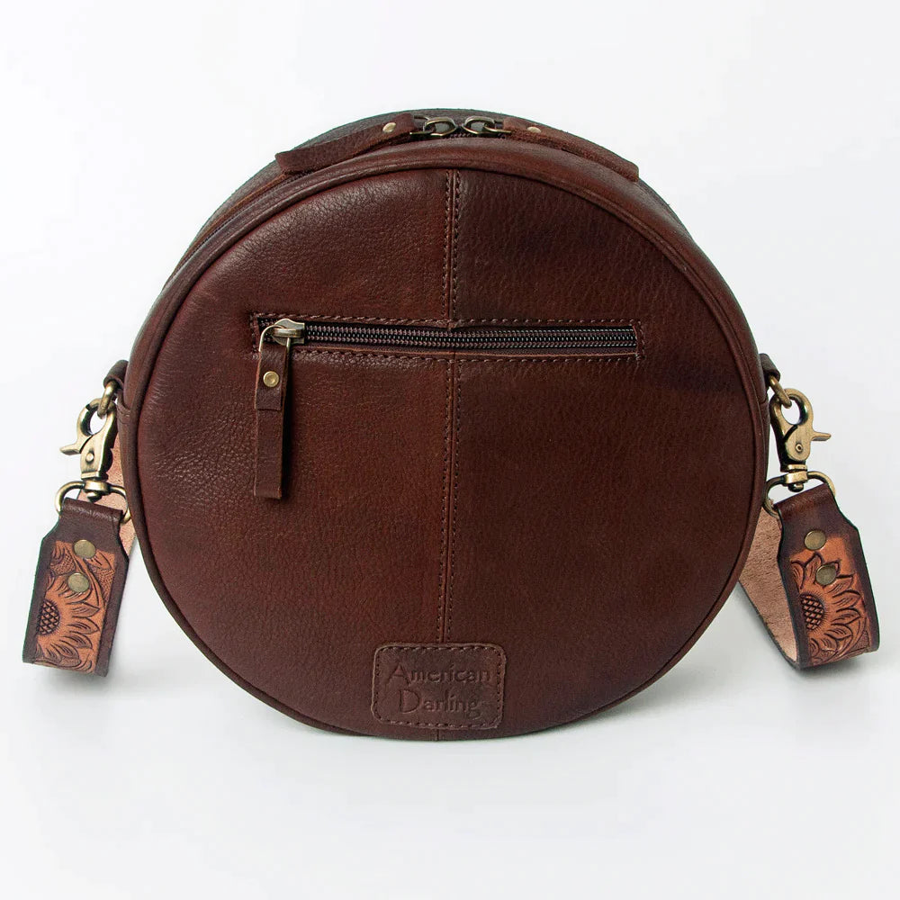 The Canteen Hand Tooled Leather Handbag