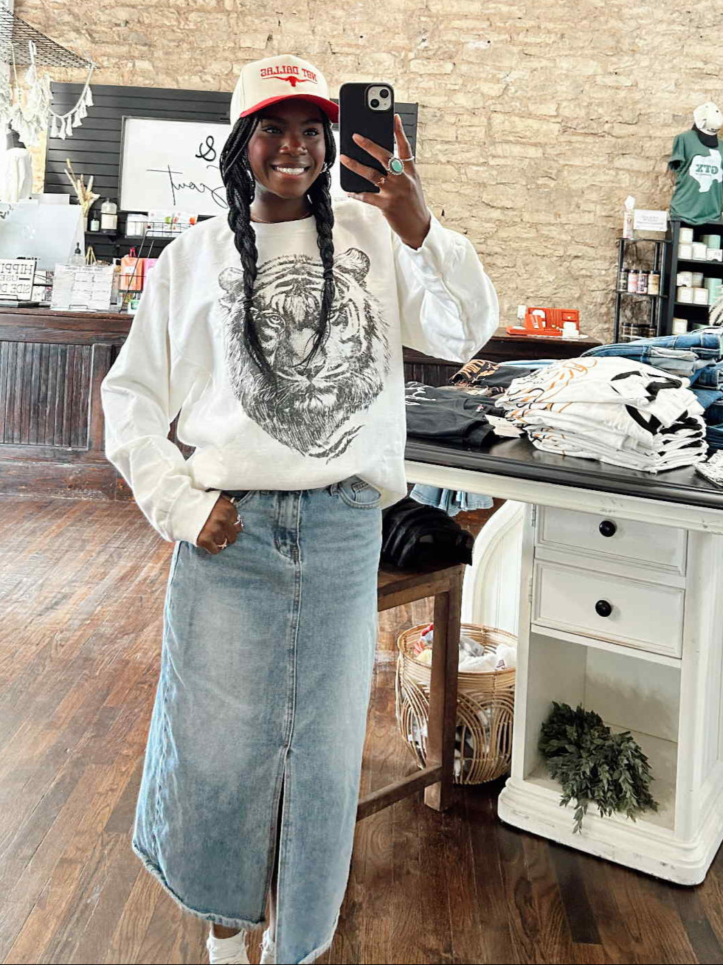 Tiger Oversized Sweatshirt