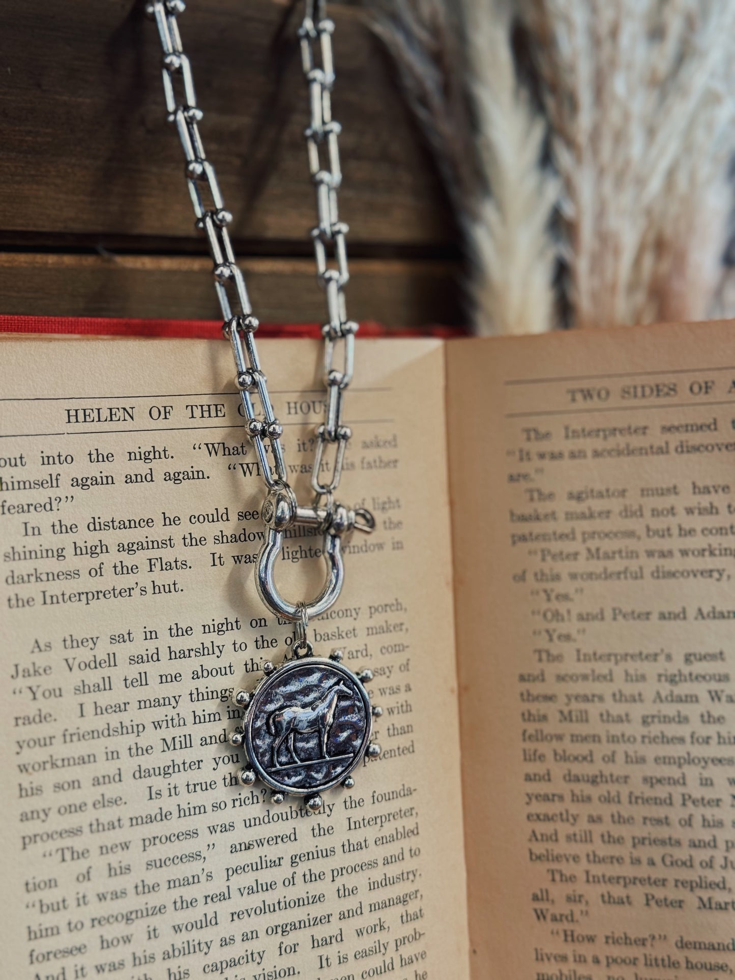 High Horse Coin Necklace